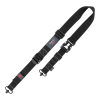 Tac Six 8495 Citadel Double Point Rifle Sling w/Quick Detach Swivels Pull Tab Forend Rapid Adjustment System Black Heavy Duty Reinforced Webbing