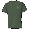 Horizon Design Hornady T-shirt Hdesign 31433 Logo Stmp Tshirt Lg Milgrn