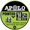Hatsan Apolo .22 Pointed - 18 Grain 250 Pack