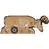 Allen Ez-aim 6033 Ez Aim Cardboard Deer Target Folded