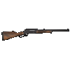 Henry H014S243 Long Ranger 243 Win Caliber with 4+1 Capacity, 20" Blued Barrel, Black Hard Coat Anodized Metal Finish, American Walnut Stock & Sights, Right Hand (Full Size)