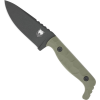 Cobratec Kingpin 4" Fixed Bld Od Green D2 Steel W/kdx Sheath