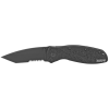 Kershaw Blur Assisted 3.38 in Black Plain Black Aluminum - FD Combo Black