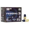 Federal Personal Defense 9MM, 138gr, SJHP - 50 Rounds [MPN: S9SJT2] (604544671049) 9mm