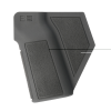 B5 Systems PGrip C Rifle Grip Wolf Gray Made of MILSPEC Material Fits AR Platform California Compliant