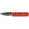Cobratec Stinger Folder 1.9" Red/black D2 Blade Sd Button