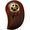 Bond Arms Grip Standard Lam. - Rosewood W/2-tone Star