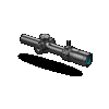 Swampfox Arrowhead LPVO Series Rifle Scope 18x24 30mm SFP IR Red MOA Black