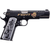 Auto Ordnance 1911 .45 ACP Trump Fight, 5" barrel, 7 round - Black/Gold [MPN: 1911TCAC18]