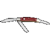 Boker Stockman, Bok 110855 Trad Ser 2.0 Med Stockman Jigged Red