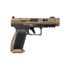 Canik Tti Combat 9mm 4.6" Bbl Or Fs 2 10rd Mags Black