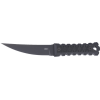 Crkt Hz4 4.76" Fixed Plain - Edge Black/black W/sheath