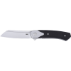 Crkt Viento 3.23" Plain Edge - Assisted Black/ss D2