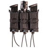High Speed Gear Taco Molle, Hsgi 11pt03bk Trpl Pistol Taco Molle Black BLK