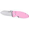 Crkt Squid 2.2" Fine Edge - Rose Quartz/ss Button Lock D2
