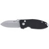 Crkt Squid 2.2" Fine Edge - Black/ss Button Lock D2
