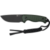 Civivi Knife Timberbark 3.2" - Fixed Green Micarta/blk Stnwsh