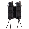 High Speed Gear Taco Molle, Hsgi 11pt02bk Dbl Pistol Taco Molle Black BLK