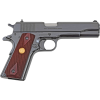 Colt 1911 Government 45 ACP 5" Royal Blue Stainless National Match Barrel 7+1 rnd Wood Grip [MPN: O1911CRB]