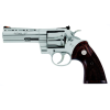 CLT PYTHON 357MAG 5 SS WOOD GRIP BLEM