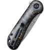 Civivi Knife Elementum 2.96" Shredded Cbn Fbr/golden Dmscs