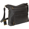 Bulldog Cross Body Purse W/hlstr Blk