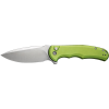 Civivi Knife Praxis 3.75" Lime Green Aluminum/satin Button Lk