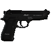 Derya Melik 9mm, 4.90" Barrel, 10 rnd - Black [MPN:10L.MELIK9.TR]