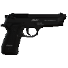 Derya Melik 9mm, 4.90" Barrel, 15 rnd - Black [MPN:15LMELIK9TR]