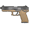 HK Mark 23 .45 ACP, 5.8" Barrel, 12 rnd - FDE [MPN:81000868]