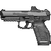 HK VP9A1 F 9MM, 4.5" Barrel, Holosun SCS , 20 rnd - Black [MPN:81001123]