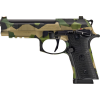 BERETTA 92XI SAO FS 9MM, 4.7" Barrel, Optic Ready, 10 rnd - SPLINTER CAMO [MPN:SPEC0741A10]