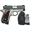Kimber Micro 9 9mm Luger, 3.15" Barrel, UM Tactical Holster, 7 rnd - Two Tone [MPN:3300256]
