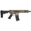 BRIGADE BM-15 5.56mm, 7.5" Barrel, SBA3 Brace, 30 rnd - FDE [MPN:A5617522M]