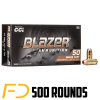 Blazer Ammunition .40 S&W, 165gr, FMJ - 500 Rounds [MPN: 5210] - Free Shipping