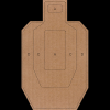 Action Target Inc Ipsc/uspsa Targets Ipsccb Cardboard 100bx