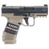 CANIK METE MC9L 9mm, 3.18" Barrel, Optic Ready, CA, 10 rnd - FDE/Black [MPN:HG7884CABD-N]