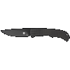 Cobra Tec Knives Llc Wolverine Ctwolverineblk Folder Black