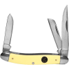 Abkt Roper Pecos Stockman 2.5" Liner Lock Cream Handles