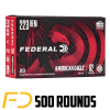 Federal American Eagle .223 REM, 62gr, FMJ - 500 Rounds [MPN: AE223N] - Free Shipping