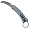 "Cobratec Karambit 2.75"" Double Action Grey Right Hand D2"