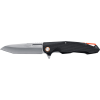 "Camillus Regent Folding Knife 4"" Ss Blade Nylon Black"