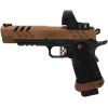 Kimber 2K11 Target OI 9mm, 5" Barrel, Trijicon SRO, 20 rnd - Coyote/Black [MPN:3500055]