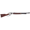 Henry Spirit Of The Corps 45-70 Gov, 22" Octagon Barrel, 4 rnd - Nickel Engraved w/24K Gold [MPN:H010BGMC]