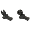 Fab Defense (usiq) Front And Rear Set Of Offset Flipup Sights Fxfrbsosb Front&rear Blk