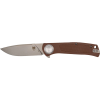 Cobratec Edc Scout Bar Lock 3.12" Mocha Stainless Steel
