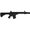 Derya DY12 12 GA, 18" Barrel, CA Compliant, 5 rnd - Black [MPN:DY12.20.CA.US]