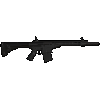 Derya Namlu DY12 12 GA, 20" Barrel, 5 rnd - Black [MPN:DY12.20.US]