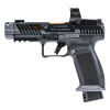 Canik TTI Combat 9mm, 4.6" Barrel, MeCanik MO3, 18 rnd - Smoke [MPN:HG7854SV-N]
