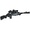 Inland Mfg M1 Scout Carbine, Ilm 160 M1 Scout Carbine 30car Blk Wood